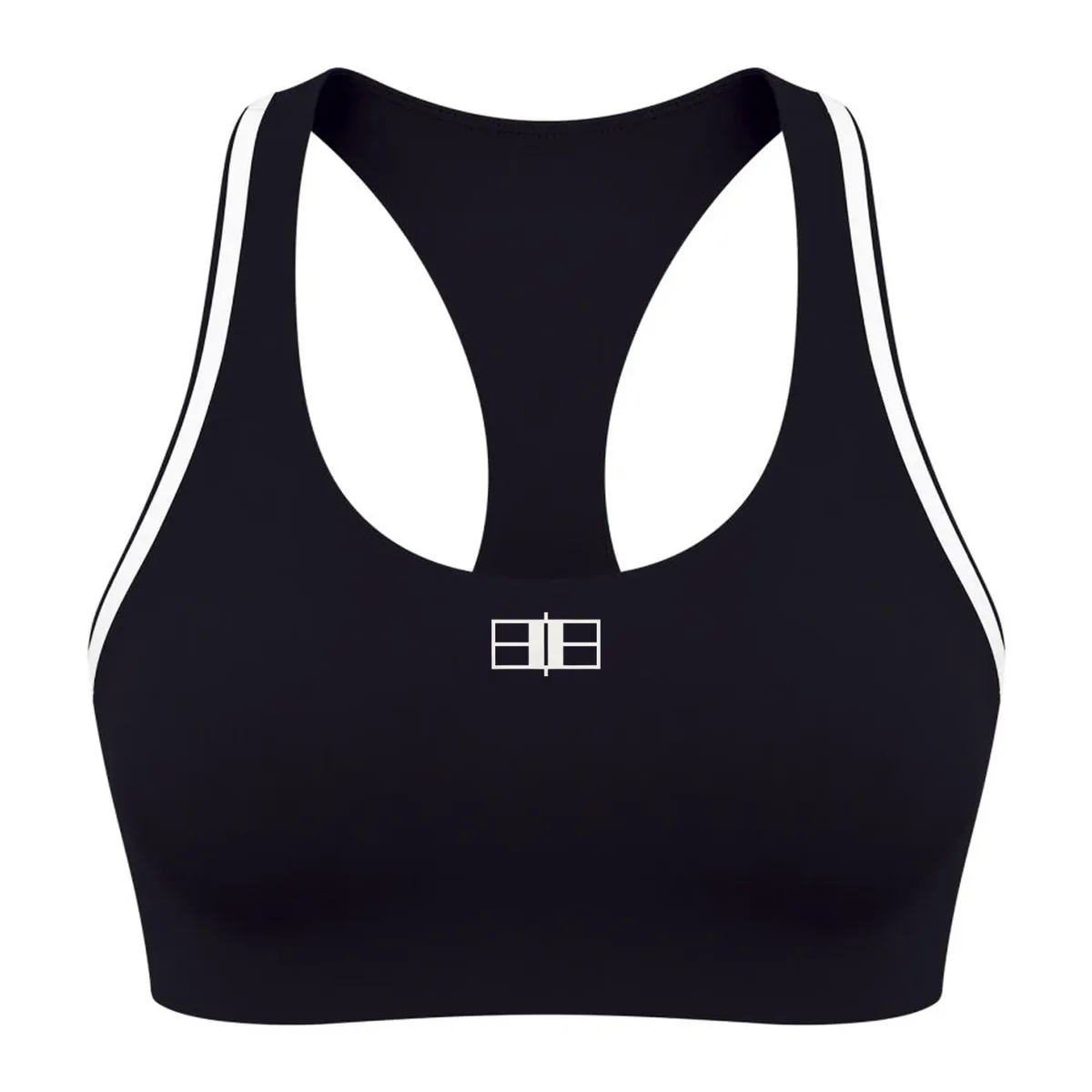 Contrast Halter Bra