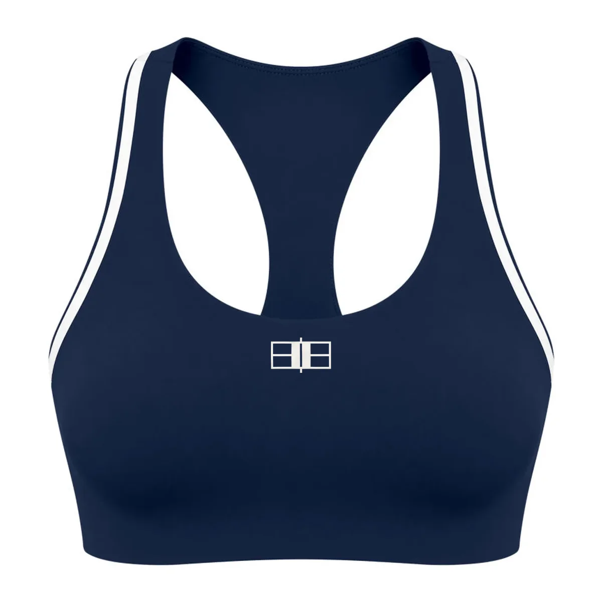 Contrast Halter Bra