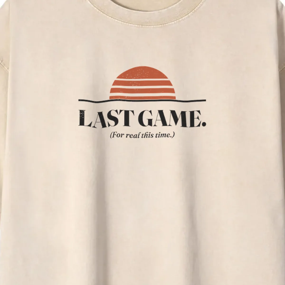 Last Game Tee