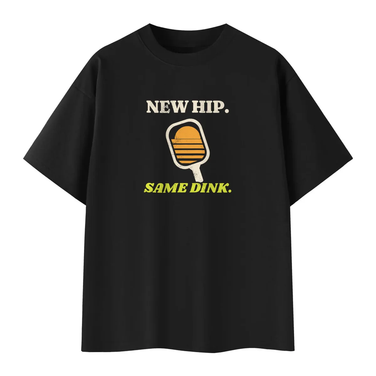 New Hip, Same Dink Tee in Black