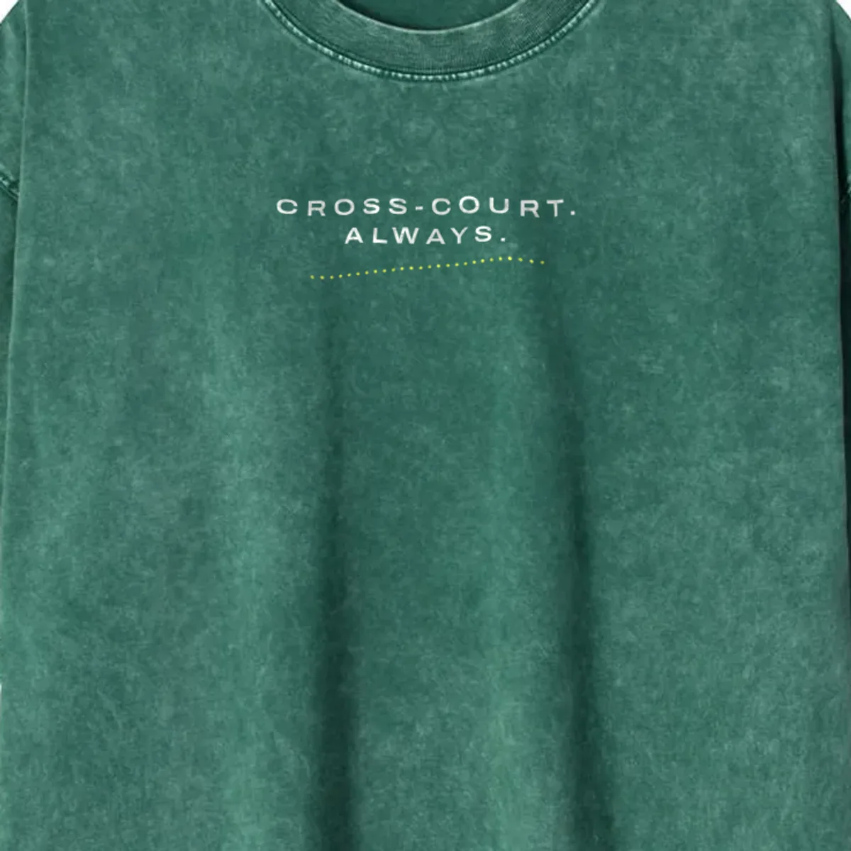 Cross-Court Tee